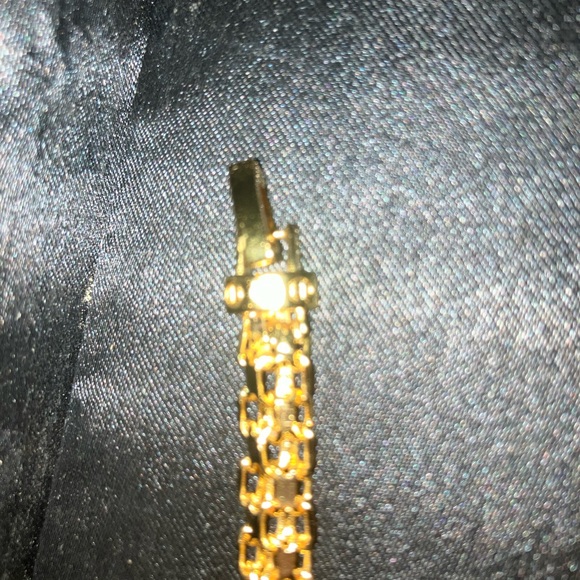 18K rose gold 20” necklace link design unisex chain jewelry necklace - Picture 2 of 7